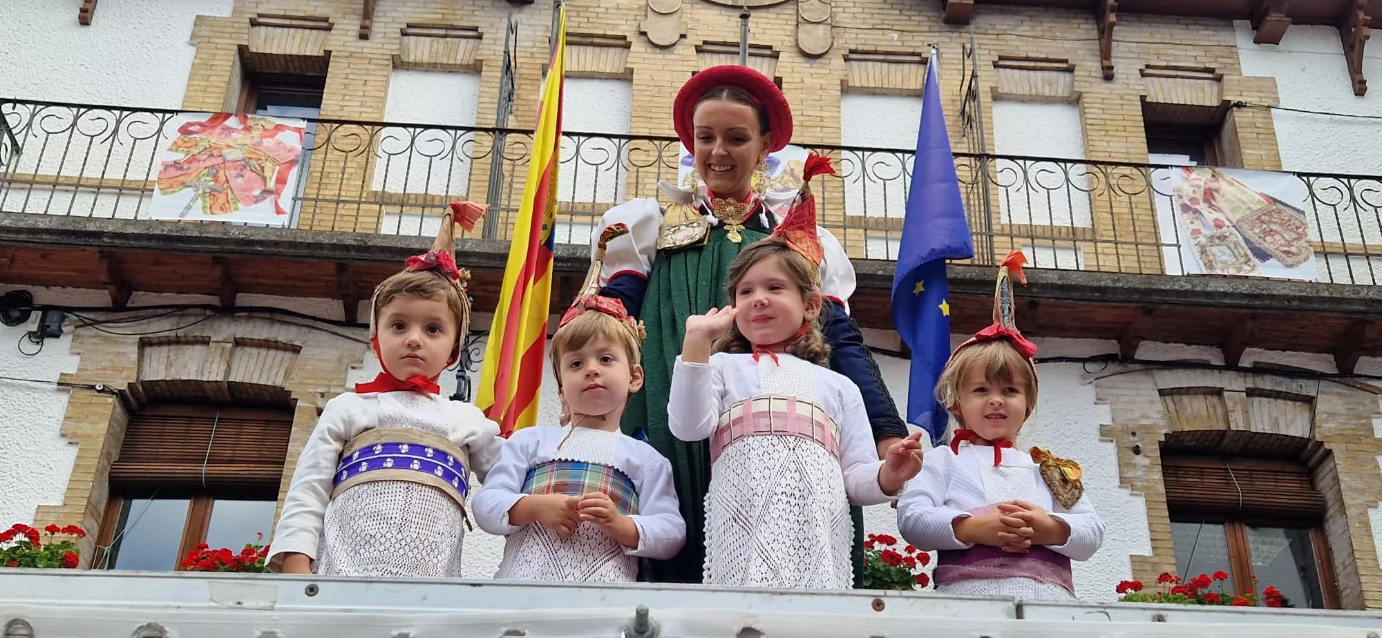Día de Exaltación del Traje Típico Ansotano. Foto Myriam Martínez