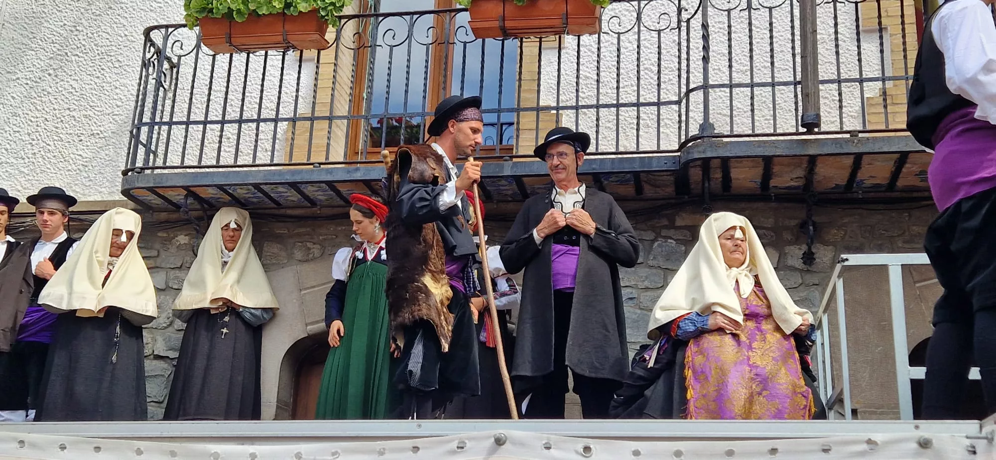 Día de Exaltación del Traje Típico Ansotano. Foto Myriam Martínez