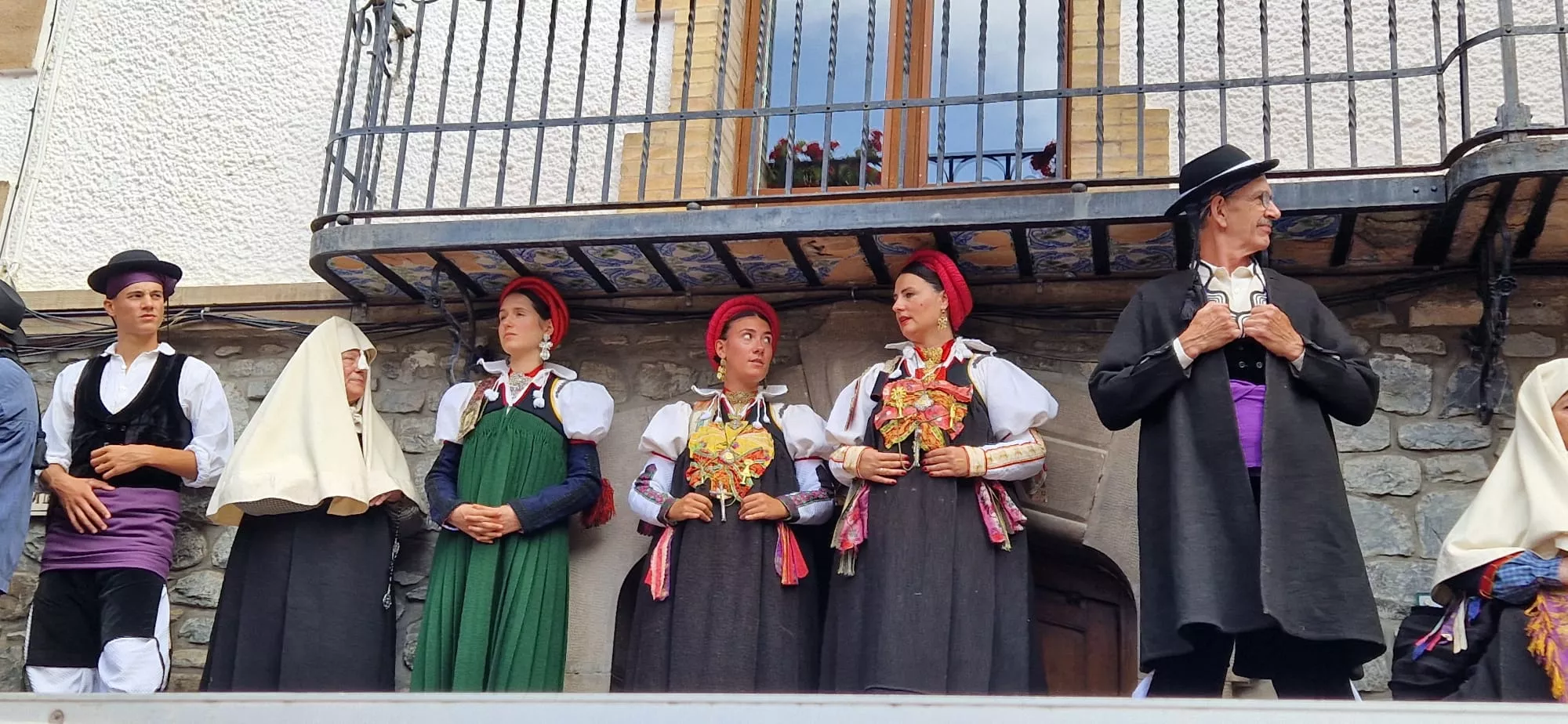 Día de Exaltación del Traje Típico Ansotano. Foto Myriam Martínez