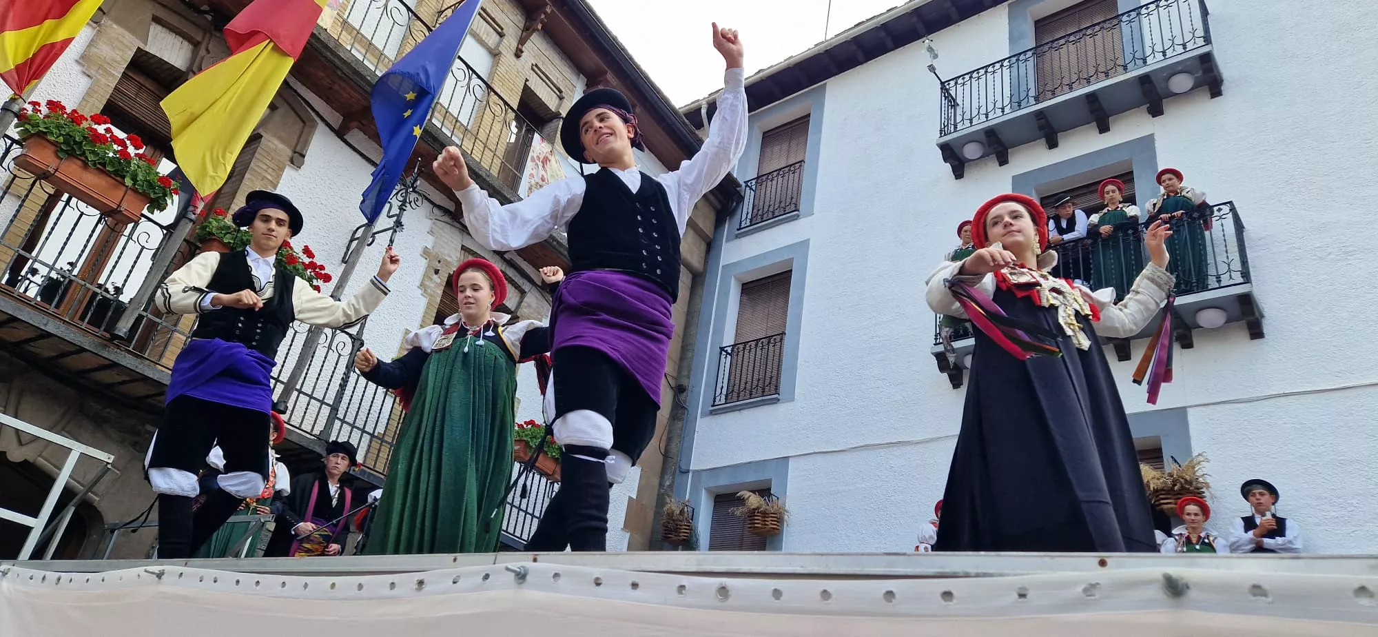 Día de Exaltación del Traje Típico Ansotano. Foto Myriam Martínez