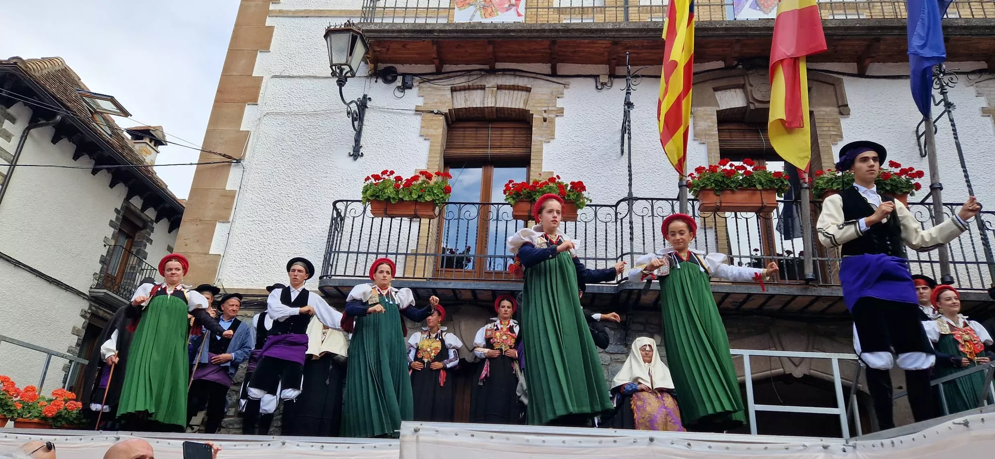 Día de Exaltación del Traje Típico Ansotano. Foto Myriam Martínez
