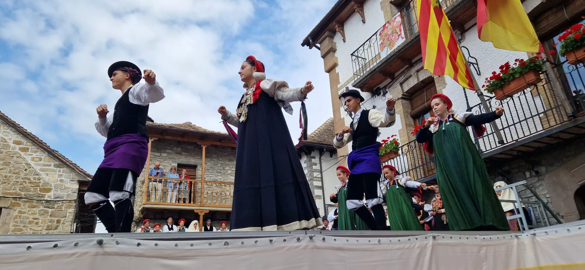 Día de Exaltación del Traje Típico Ansotano. Foto Myriam Martínez