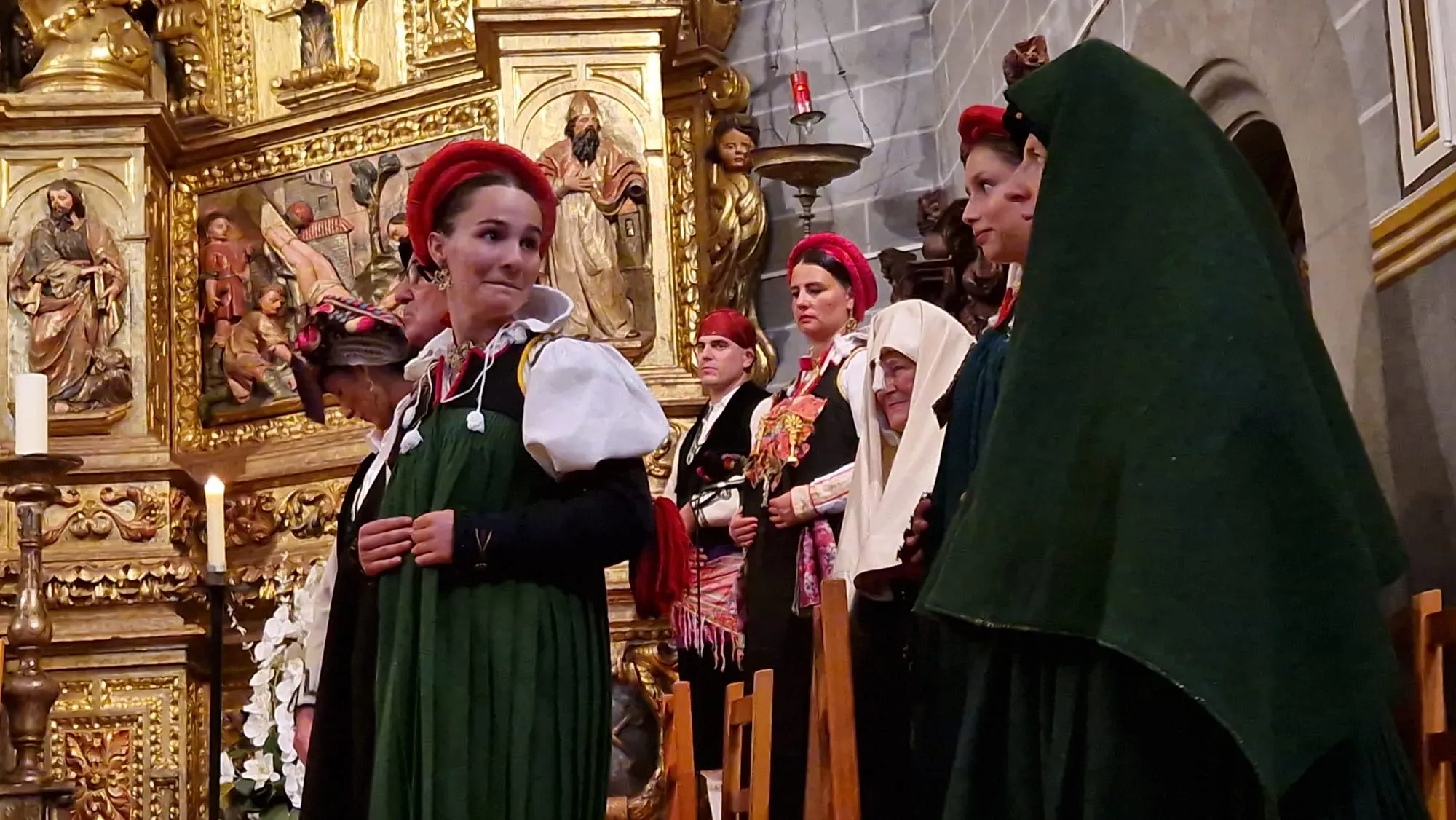 Día de Exaltación del Traje Típico Ansotano. Foto Myriam Martínez