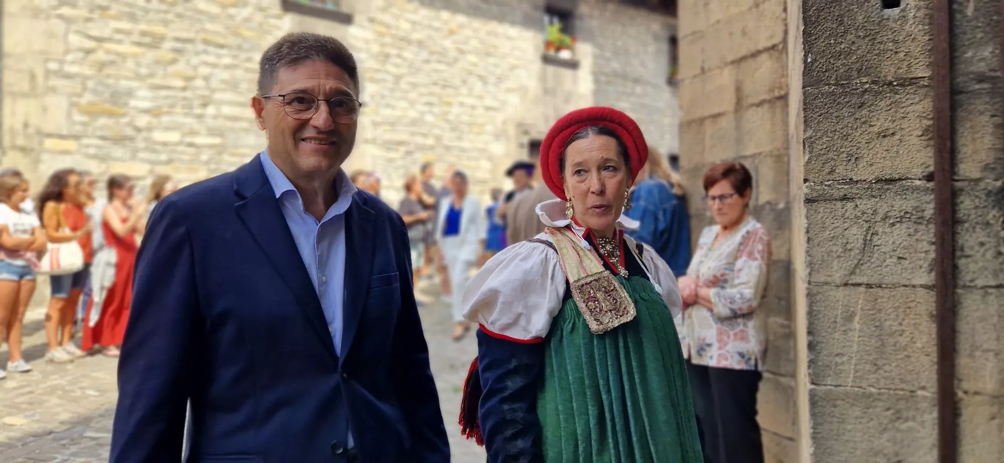 Día de Exaltación del Traje Típico Ansotano. Foto Myriam Martínez