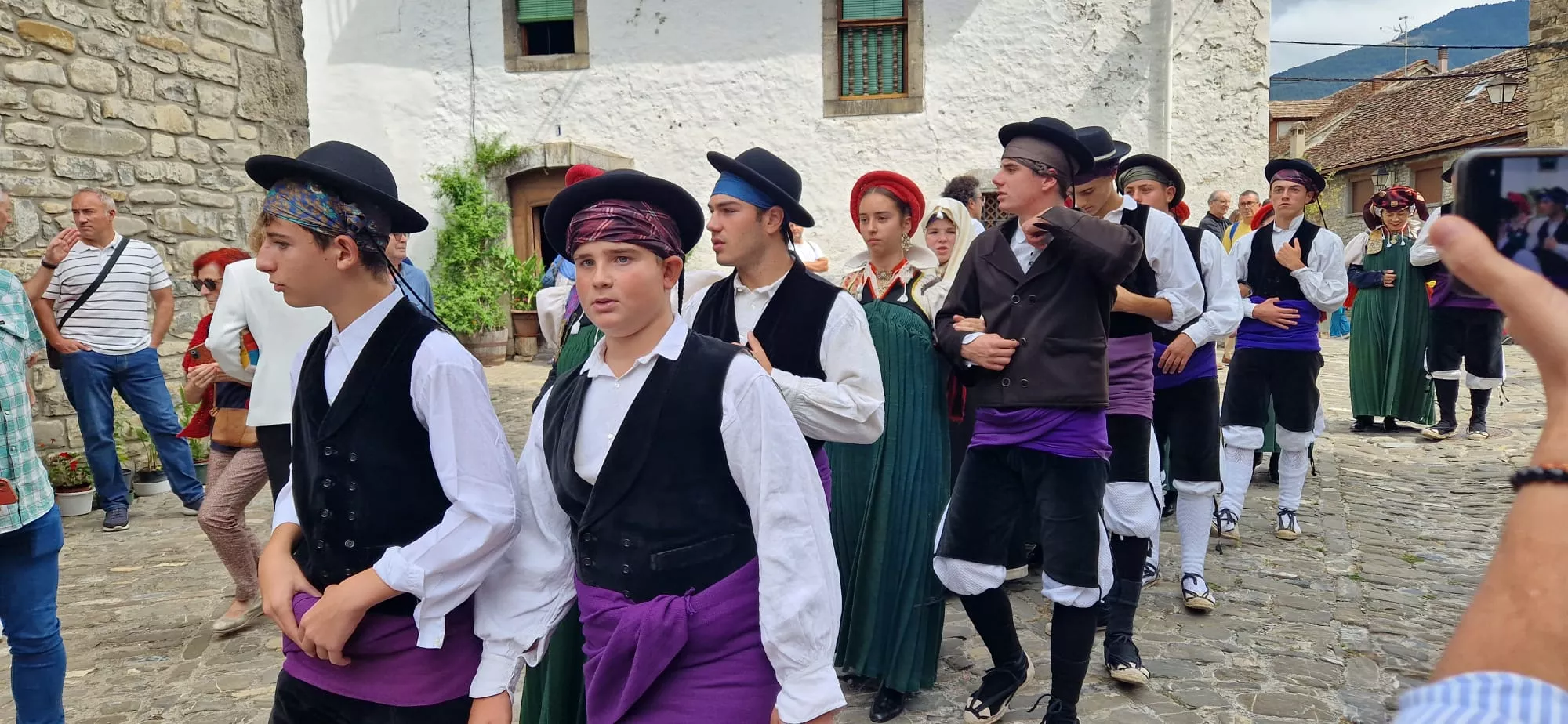 Día de Exaltación del Traje Típico Ansotano. Foto Myriam Martínez