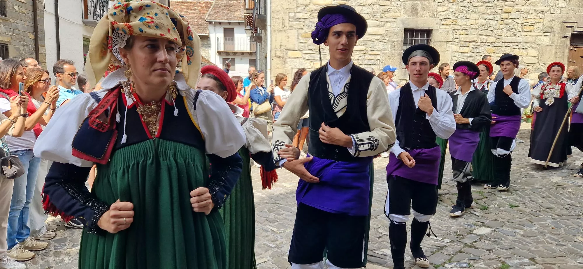 Día de Exaltación del Traje Típico Ansotano. Foto Myriam Martínez