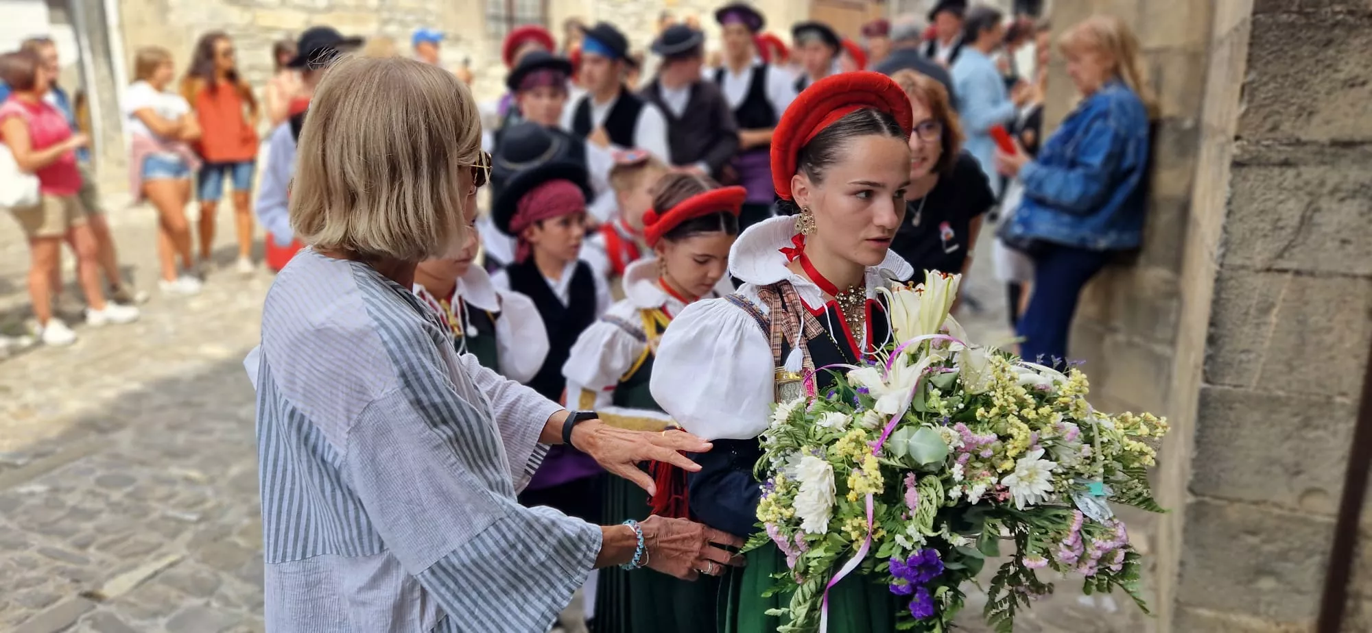 Día de Exaltación del Traje Típico Ansotano. Foto Myriam Martínez