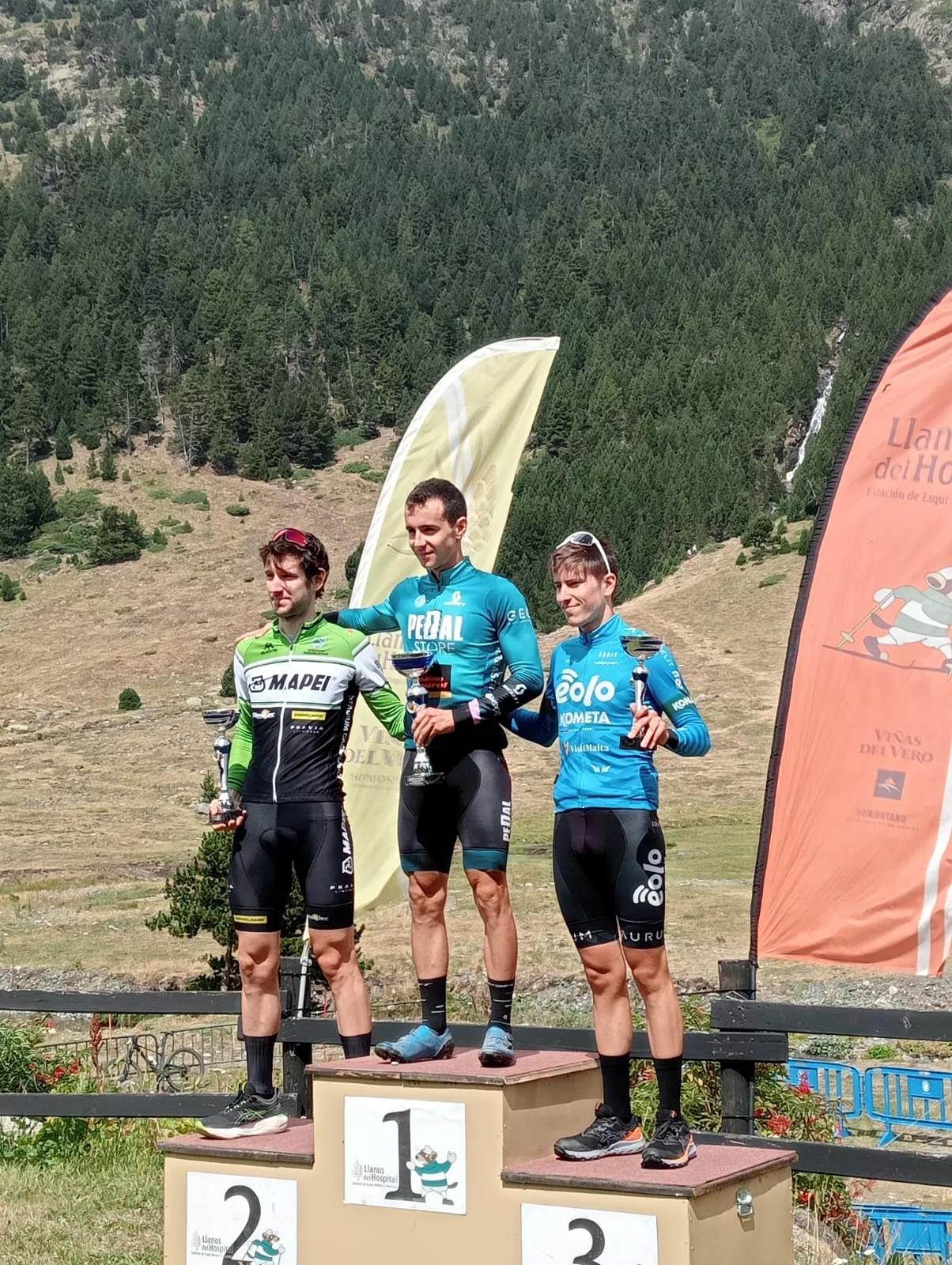 Podio masculino
