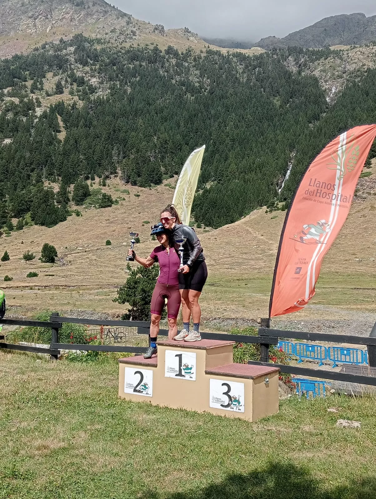 Memorial Jorge Rami de BTT. Podio femenino.