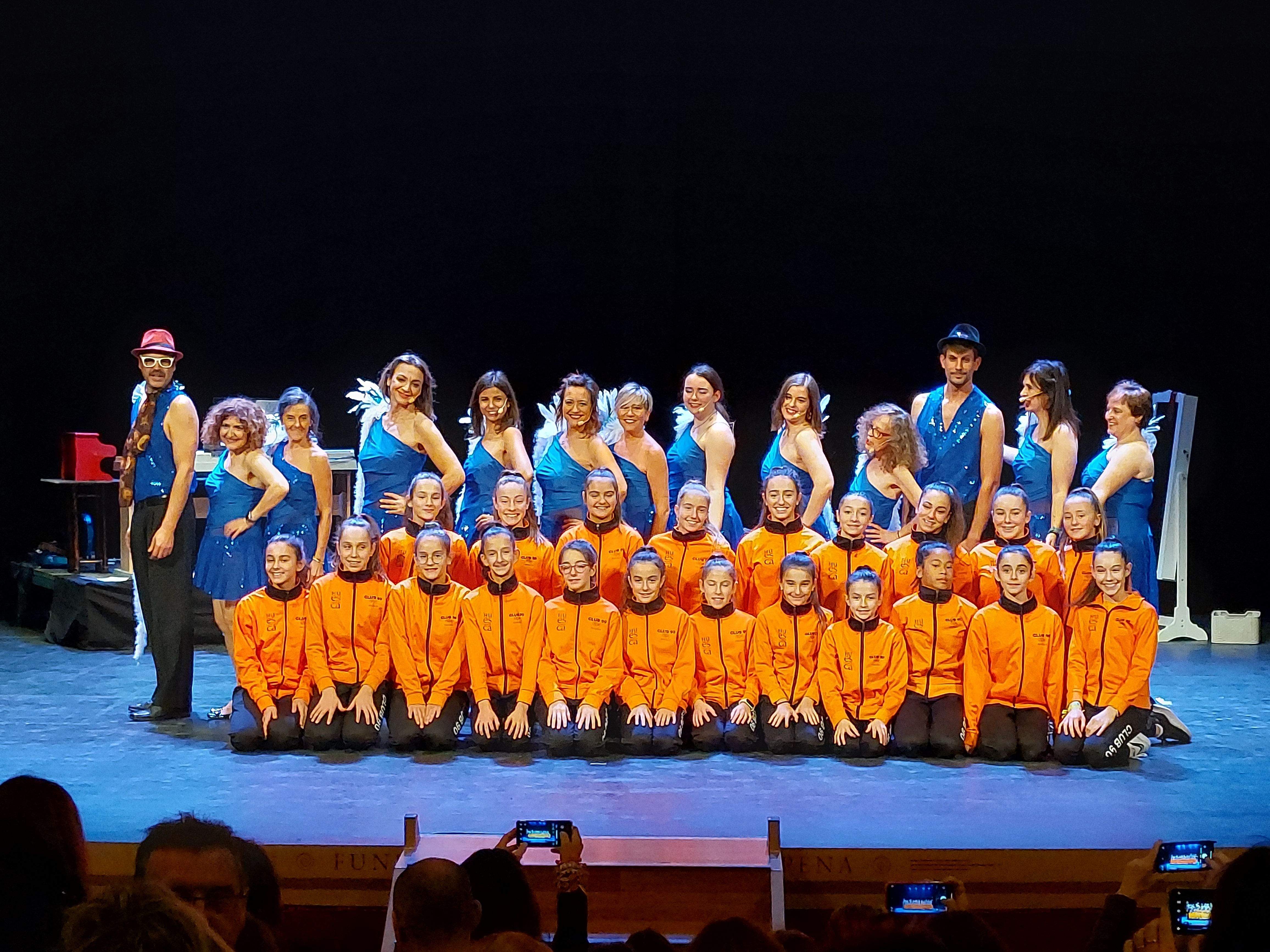 El Club 90 y Kandelikas, protagonistas ante un Olimpia abarrotado.