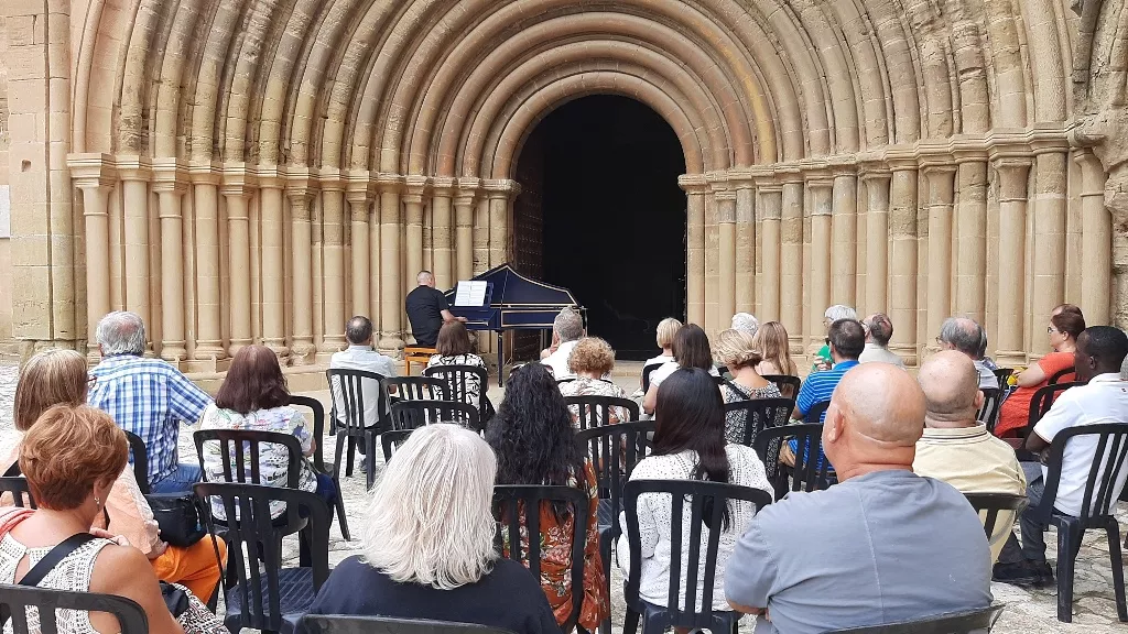 Concierto de Les Satires en el Festival de Música Antigua Monasterio de Sijena