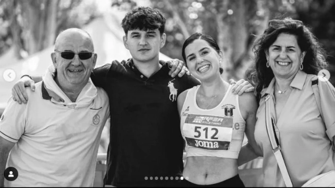 La familia, pieza fundamental para Eva Rico. La familia, pieza fundamental para Eva Rico.