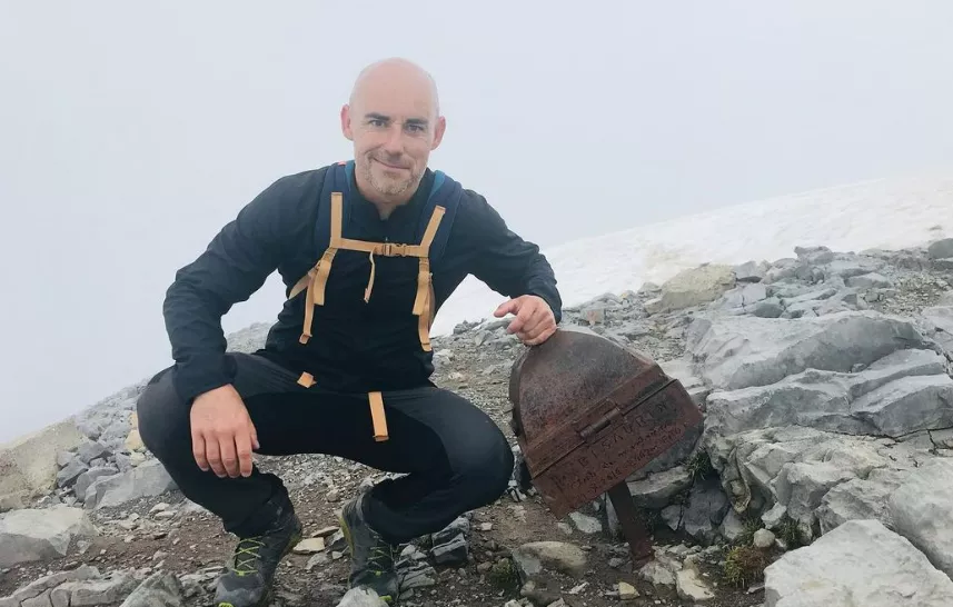 Dani Martínez, un fiel amante de la montaña.