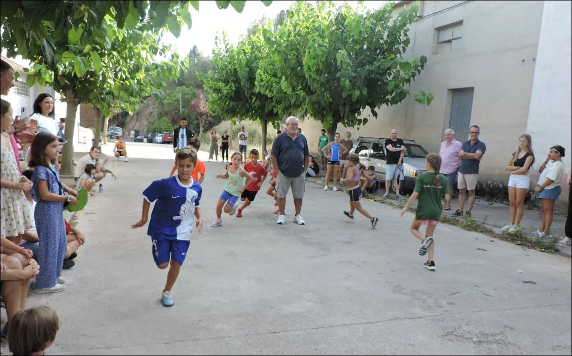 Carrera de 8 y 9 años