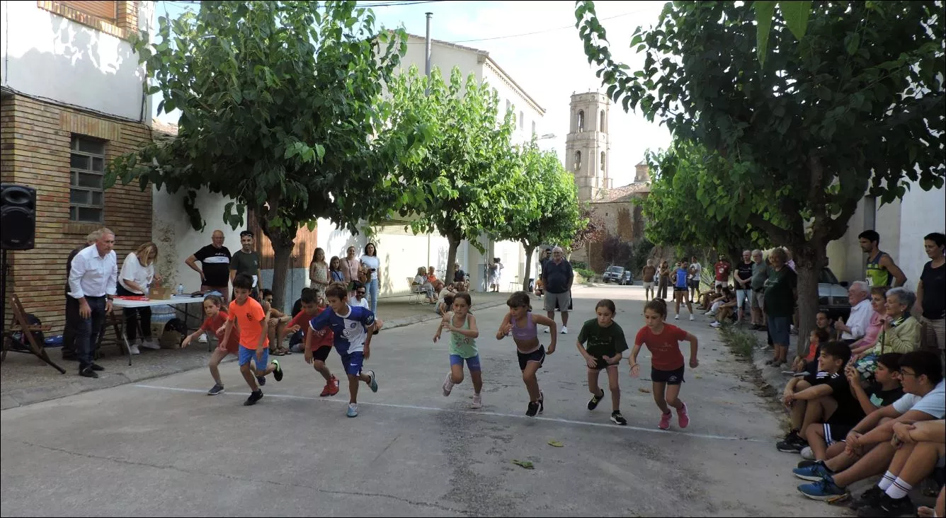 Carrera de 8 y 9 años