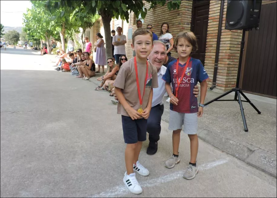Vencedores de la carrera de 6 y 7 años