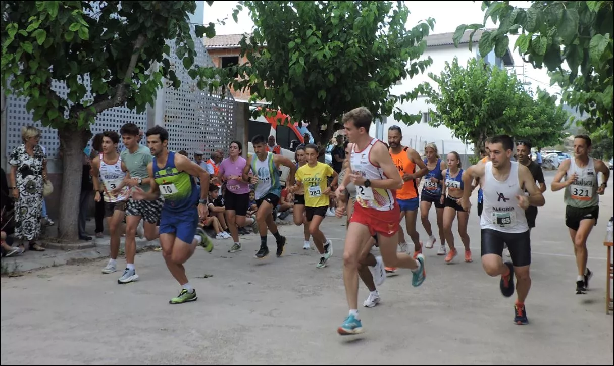 Salida de la carrera absoluta