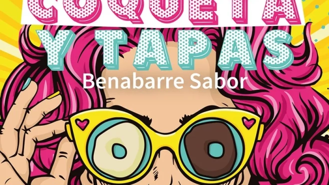 Parte del cartel de la Festa de la Coqueta y Tapas de Benabarre. Parte del cartel de la Festa de la Coqueta y Tapas de Benabarre.