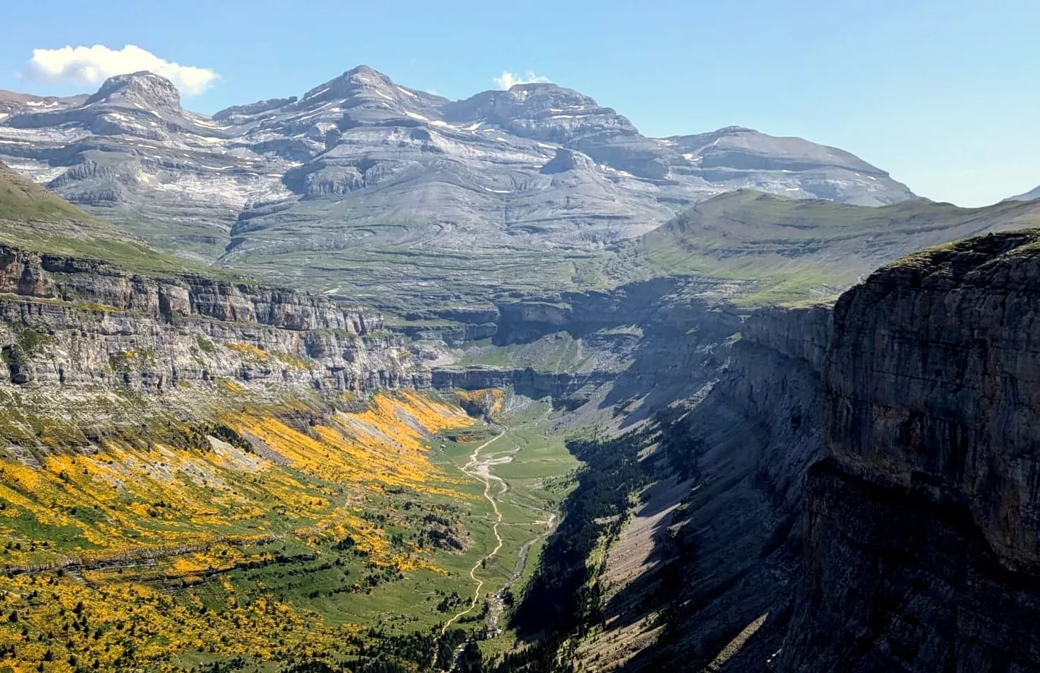 Monte Perdido, entre las más formaciones relevantes del patrimonio geológico mundial.