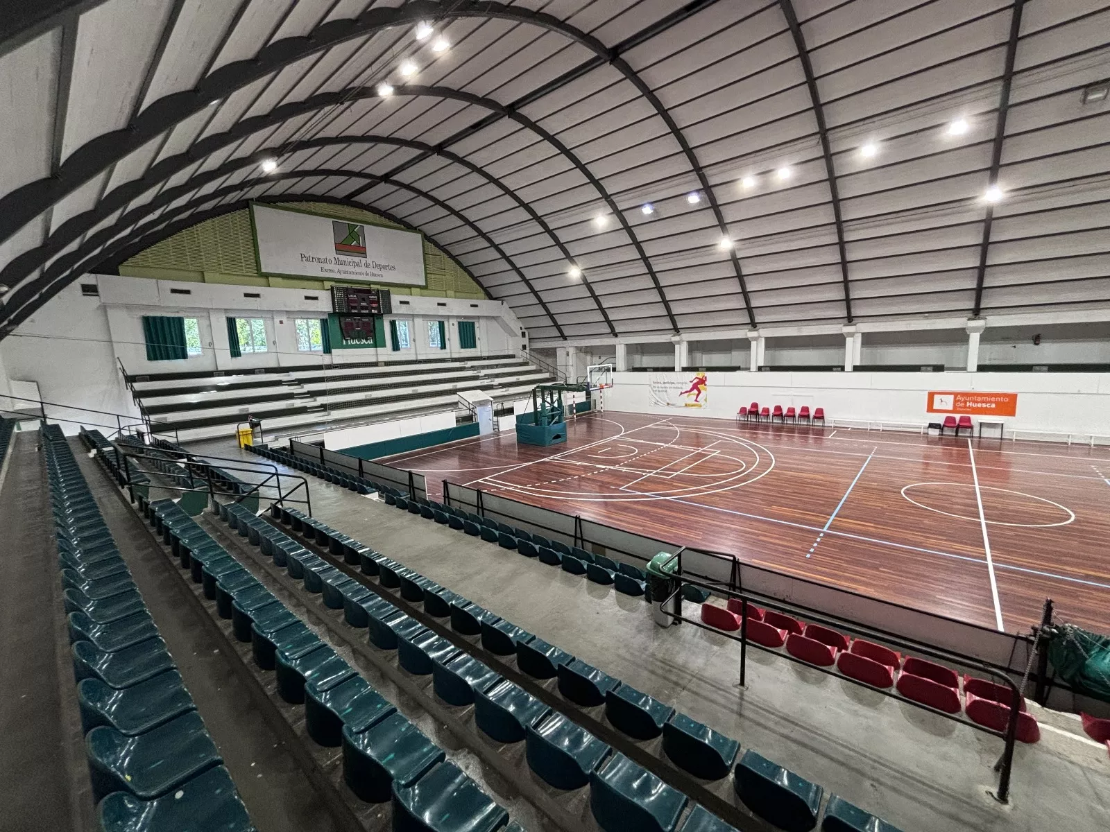 Pabellón del Parque que el Peñas quería para la Copa España