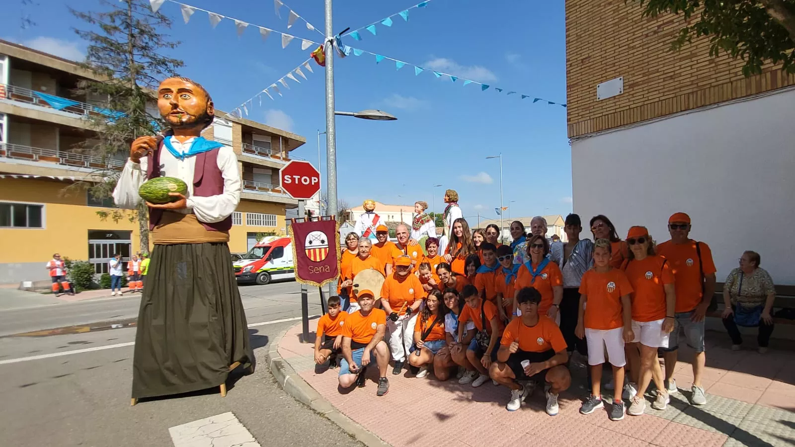 Fiestas de San Antolín en Sariñena. Foto Javier García Antón