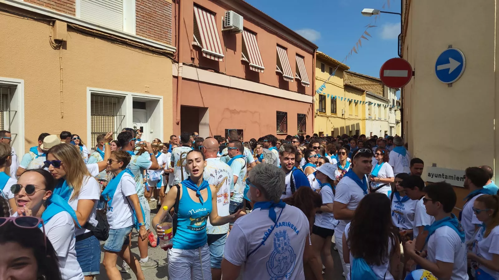 Fiestas de San Antolín en Sariñena. Foto Javier García Antón