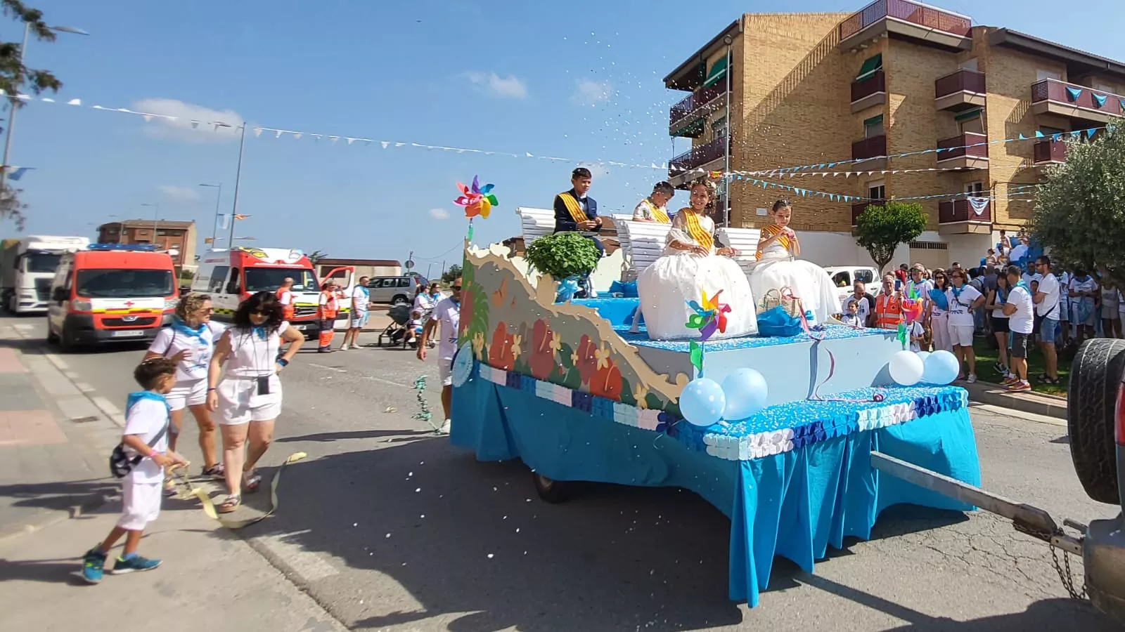 Fiestas de San Antolín en Sariñena. Foto Javier García Antón