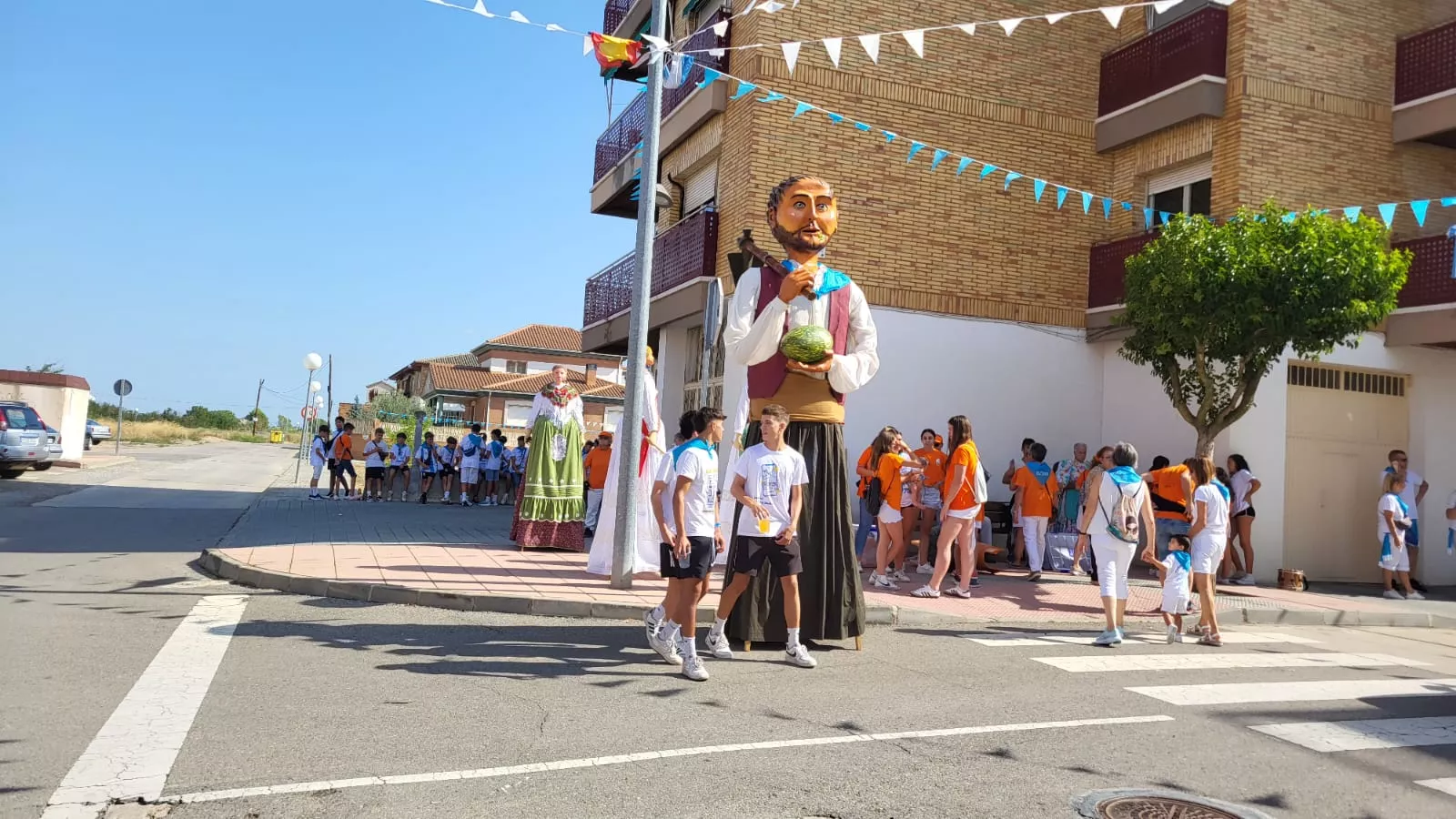 Fiestas de San Antolín en Sariñena. Foto Javier García Antón