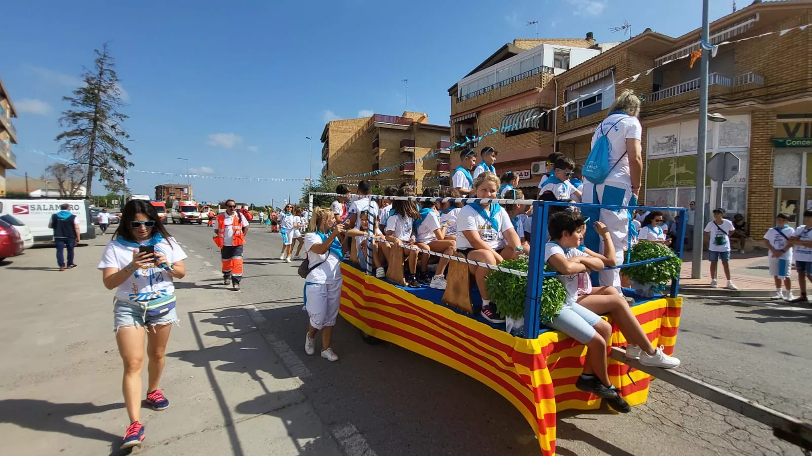 Fiestas de San Antolín en Sariñena. Foto Javier García Antón