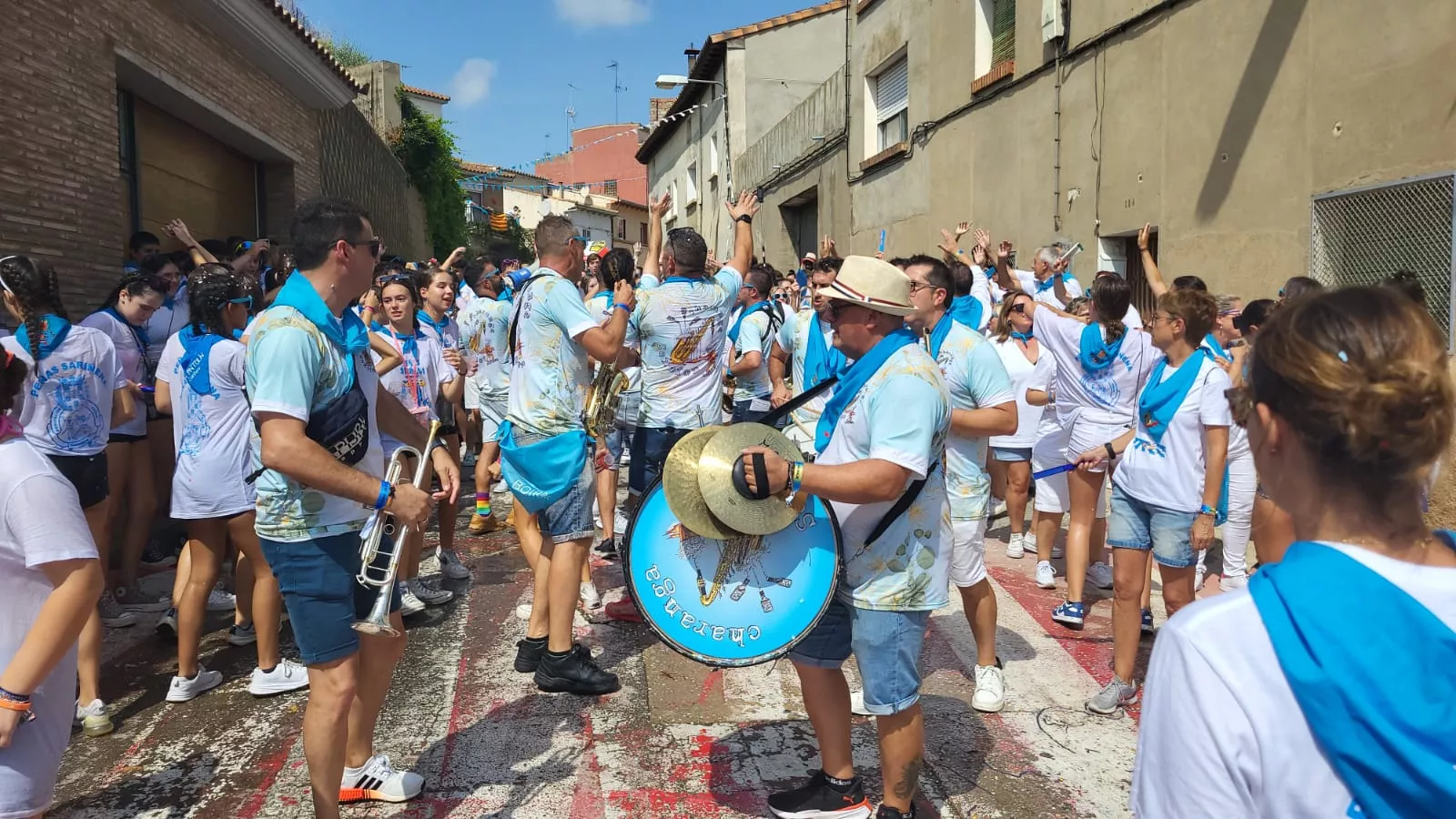 Fiestas de San Antolín en Sariñena. Foto Javier García Antón