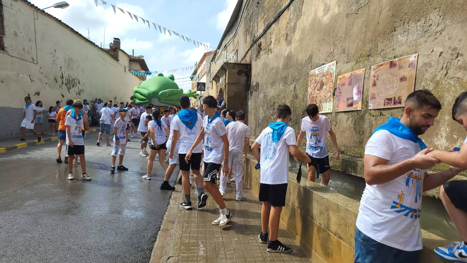 Fiestas de San Antolín en Sariñena. Foto Javier García Antón