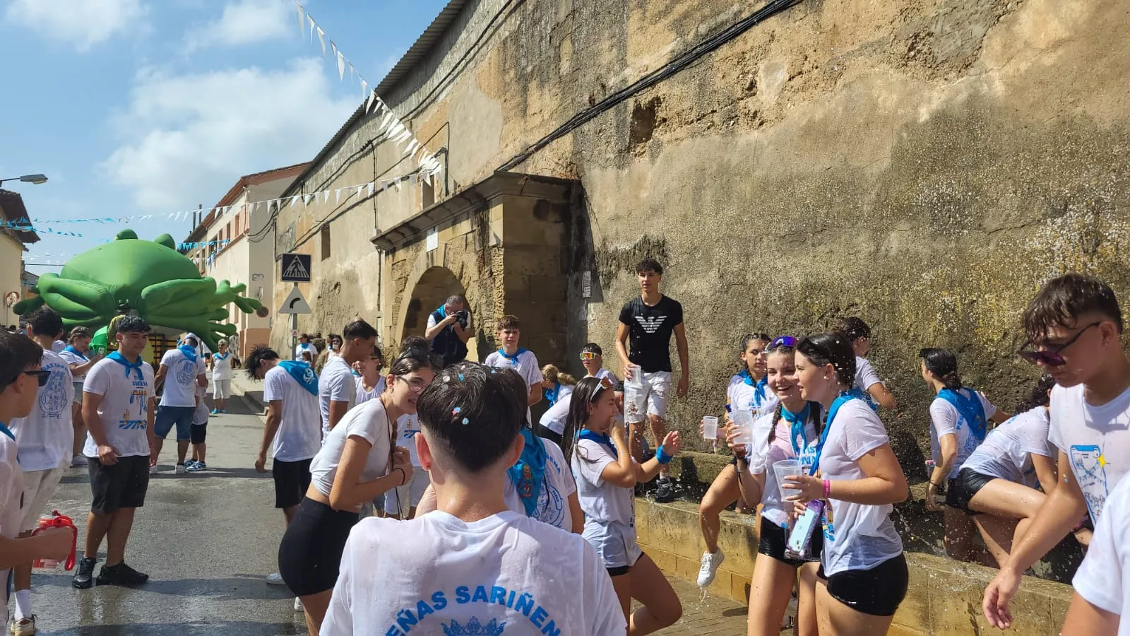 Fiestas de San Antolín en Sariñena. Foto Javier García Antón