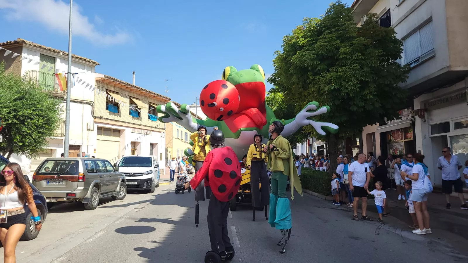 Fiestas de San Antolín en Sariñena. Foto Javier García Antón