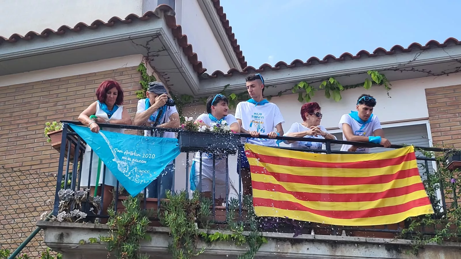 Fiestas de San Antolín en Sariñena. Foto Javier García Antón