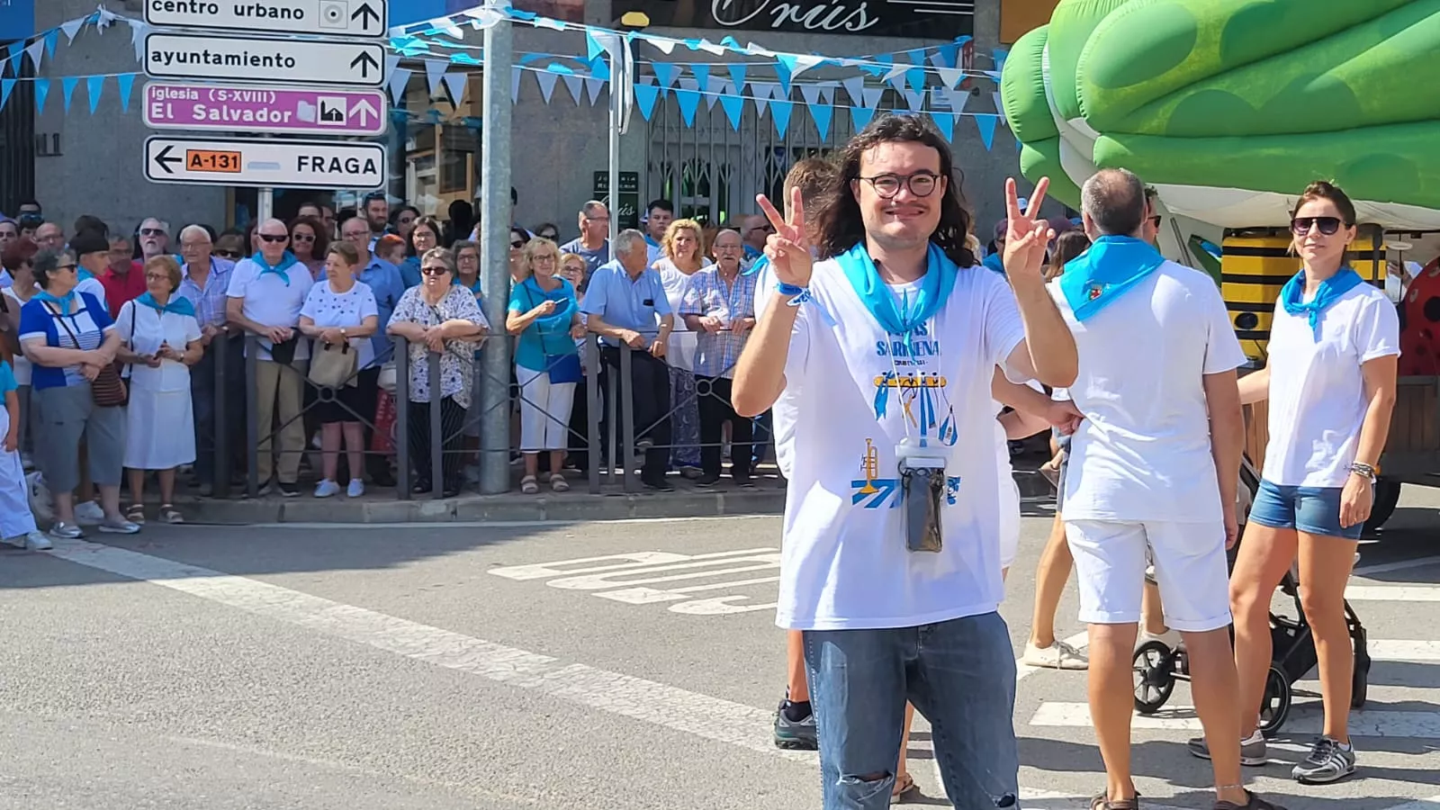 Fiestas de San Antolín en Sariñena. Foto Javier García Antón