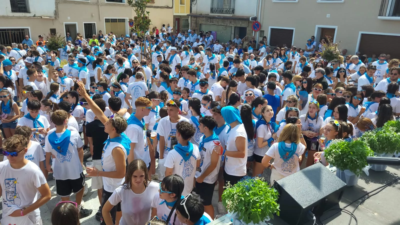 Fiestas de San Antolín en Sariñena. Foto Javier García Antón