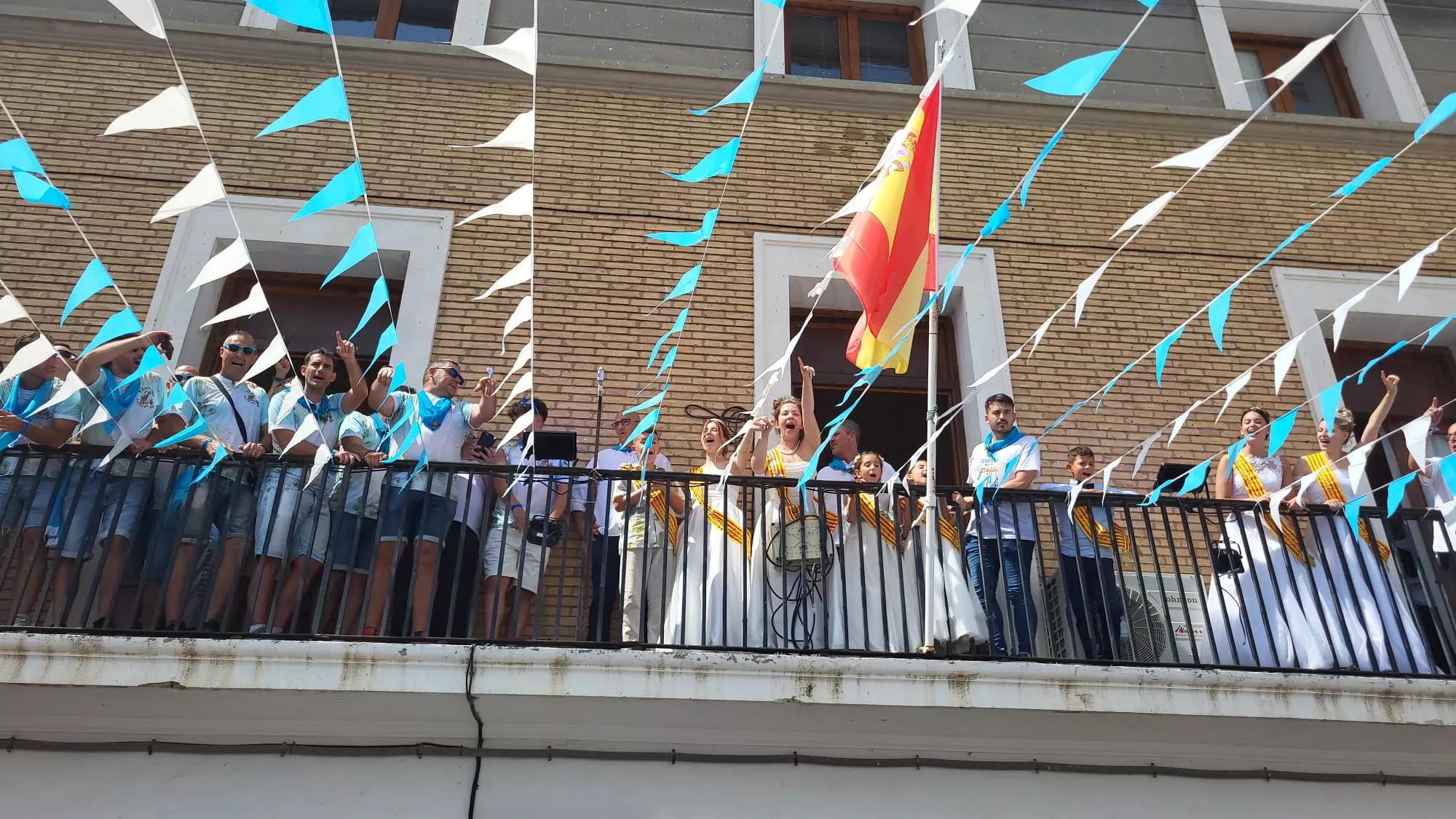 Fiestas de San Antolín en Sariñena. Foto Javier García Antón
