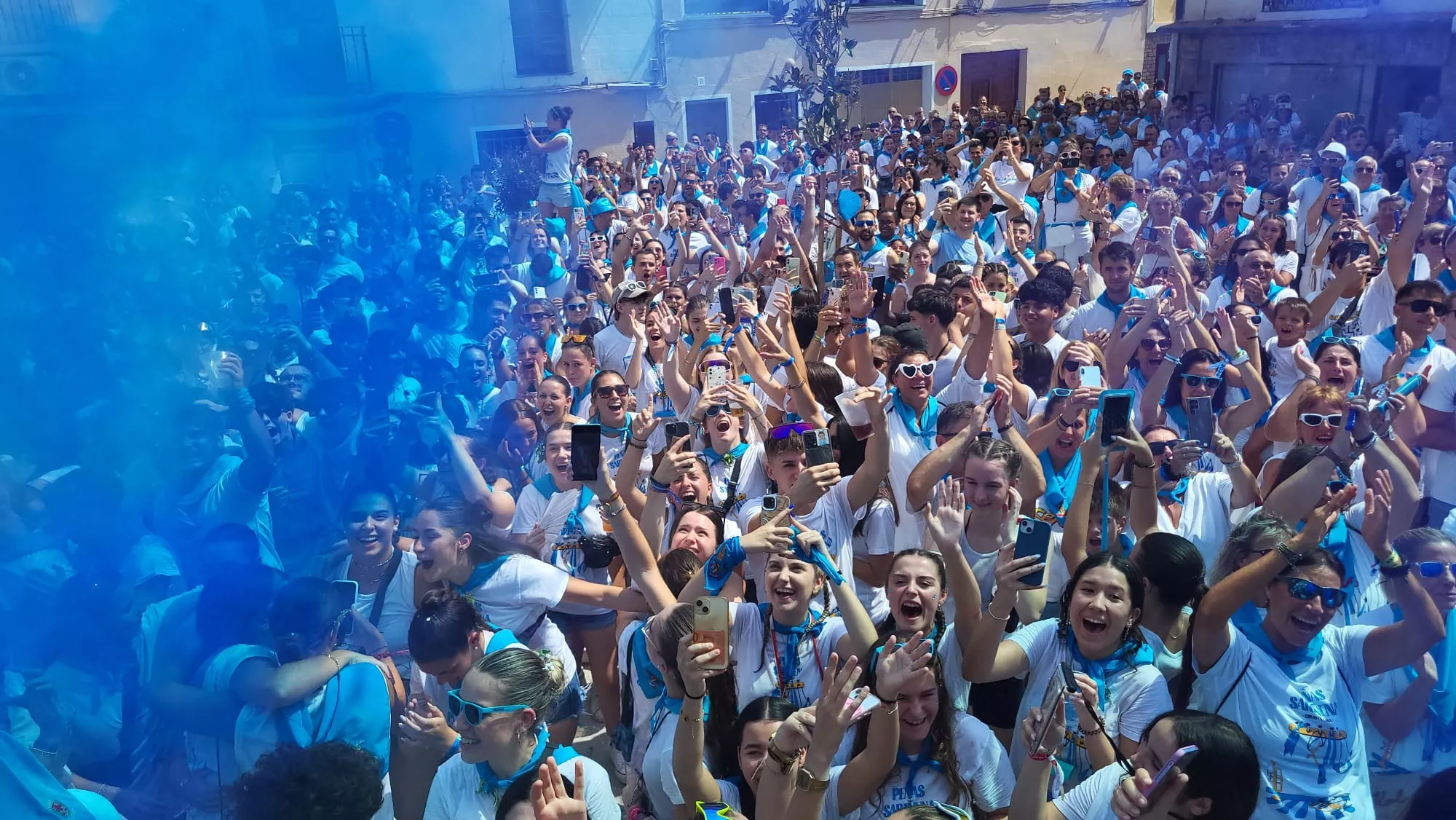 Arrancan las fiestas de San Antolín en Sariñena. Foto Javier García Antón