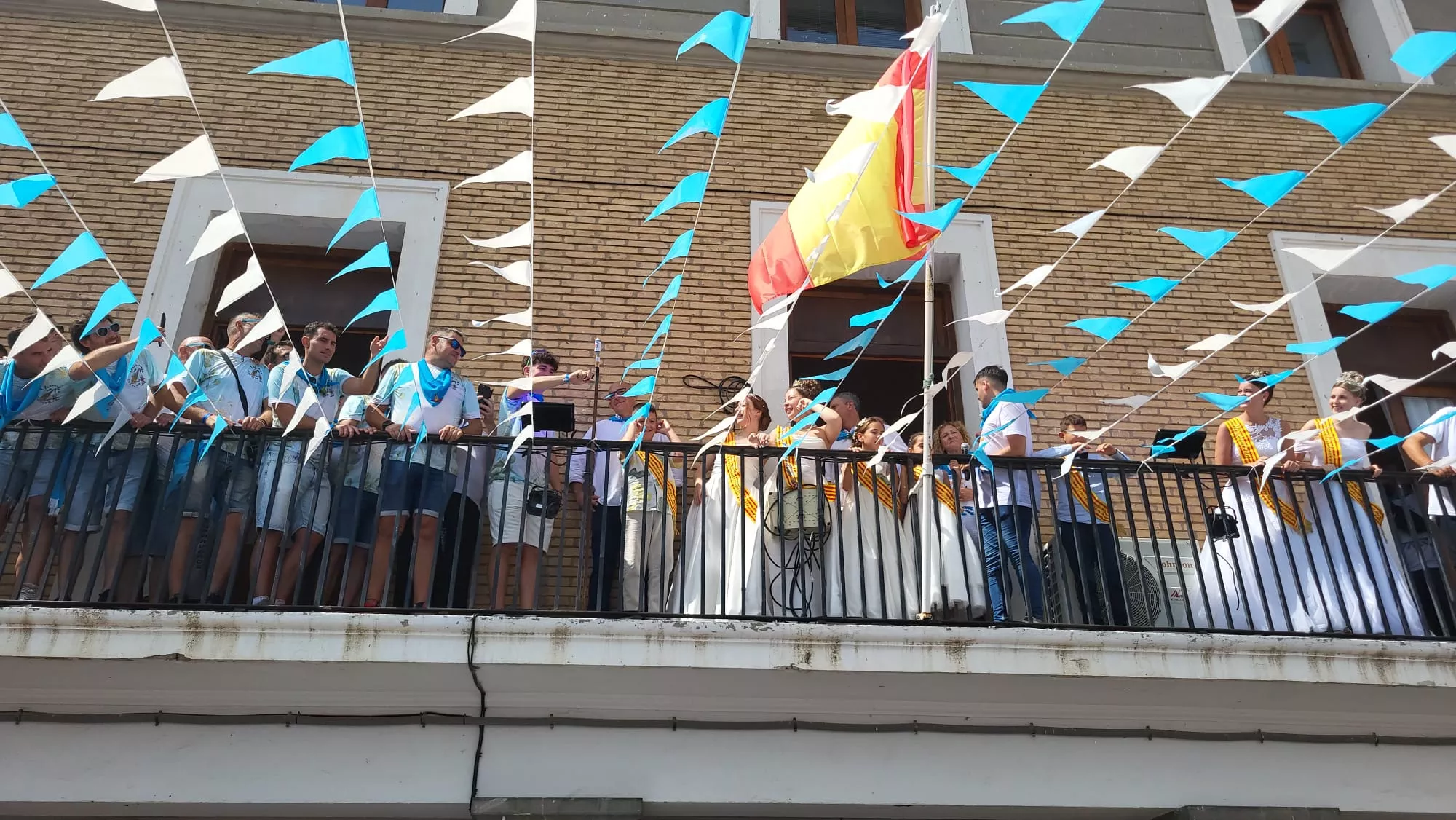 Fiestas de San Antolín en Sariñena. Foto Javier García Antón