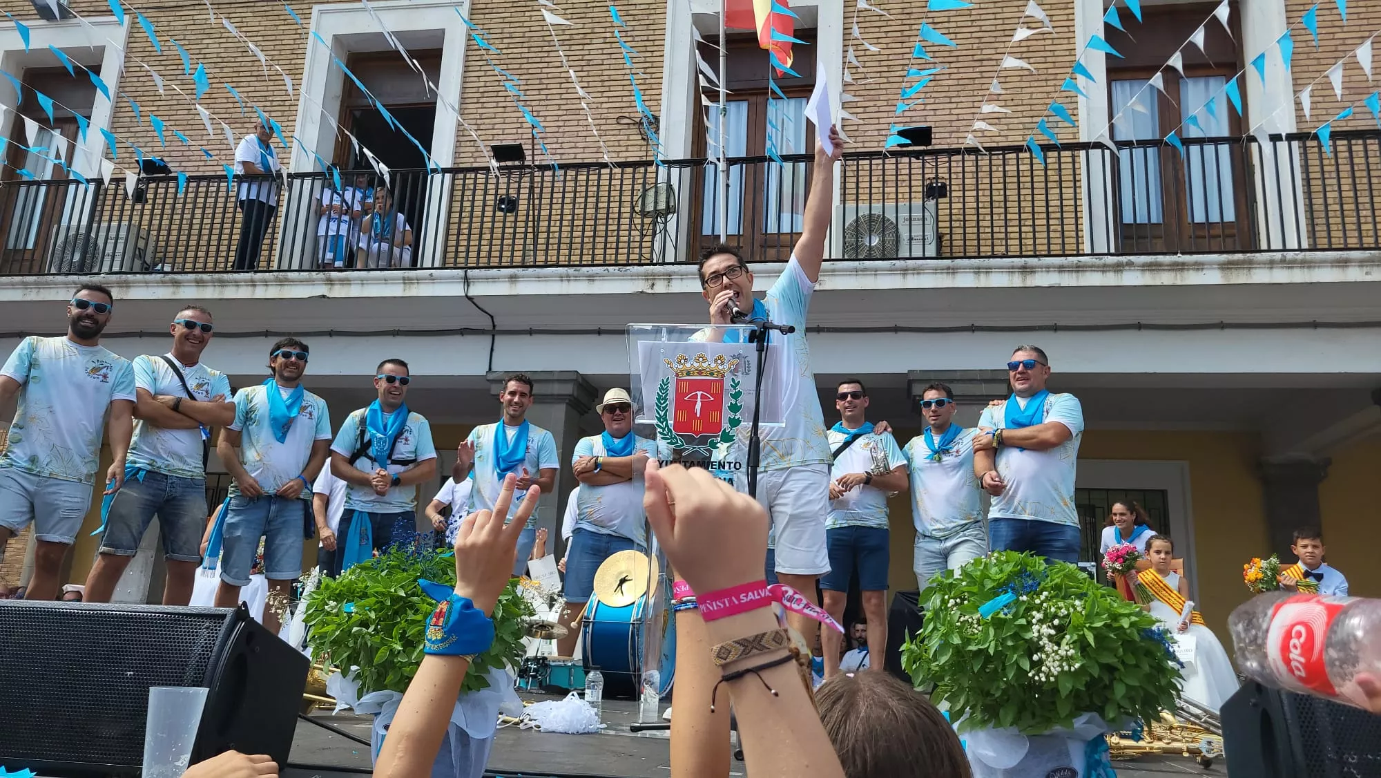 Fiestas de San Antolín en Sariñena. Foto Javier García Antón