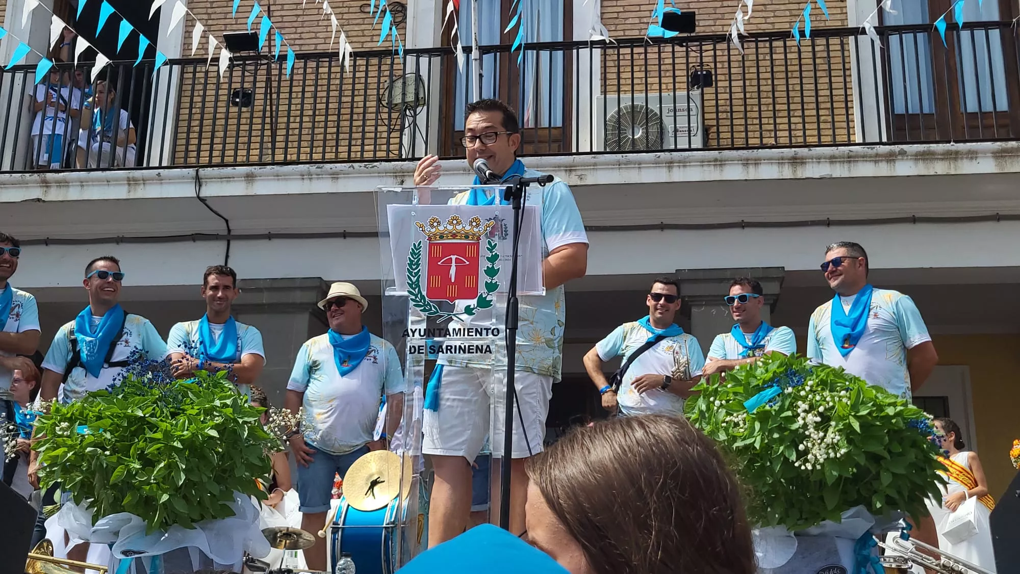 Fiestas de San Antolín en Sariñena. Foto Javier García Antón