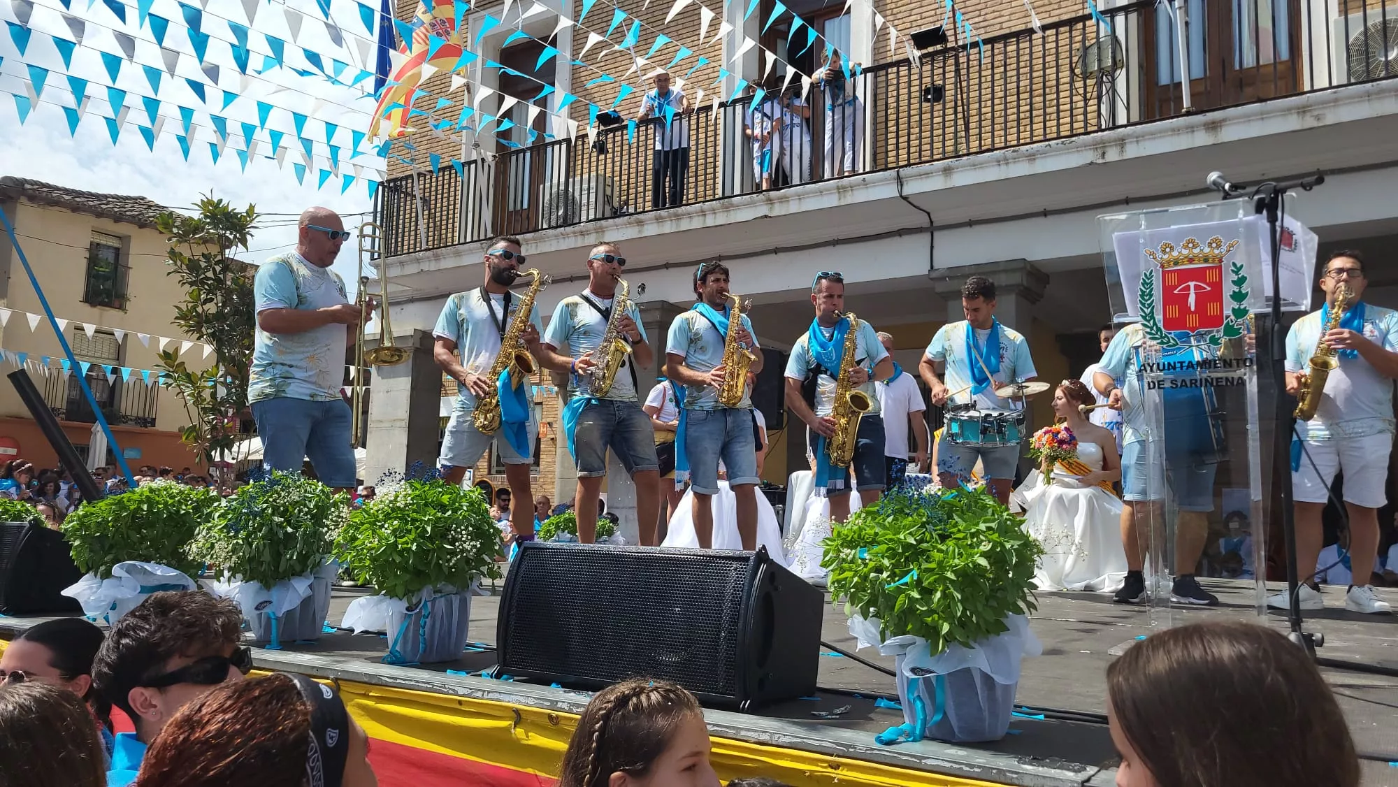 Fiestas de San Antolín en Sariñena. Foto Javier García Antón