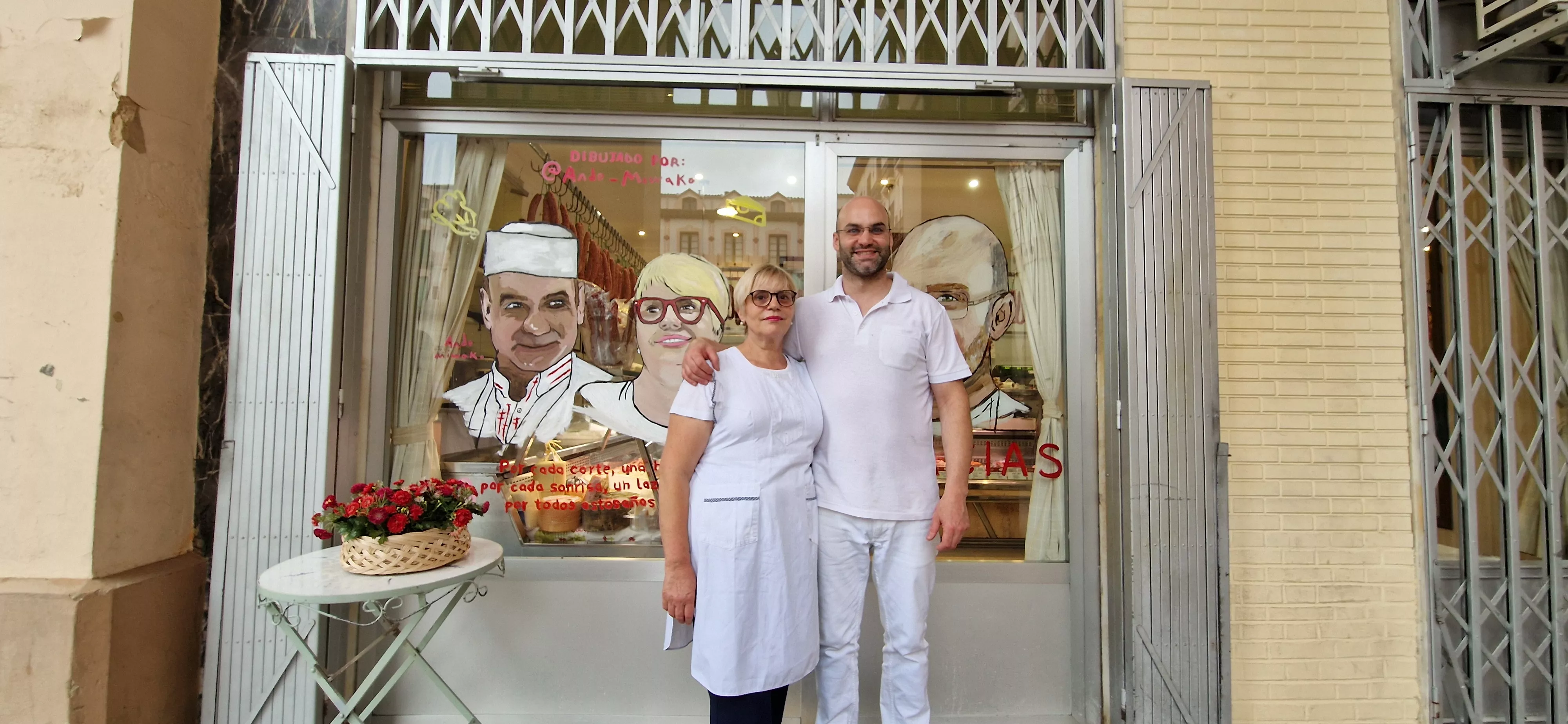 Carlos Javier Ara Loriente y Chonín Loriente. Foto Myriam Martínez