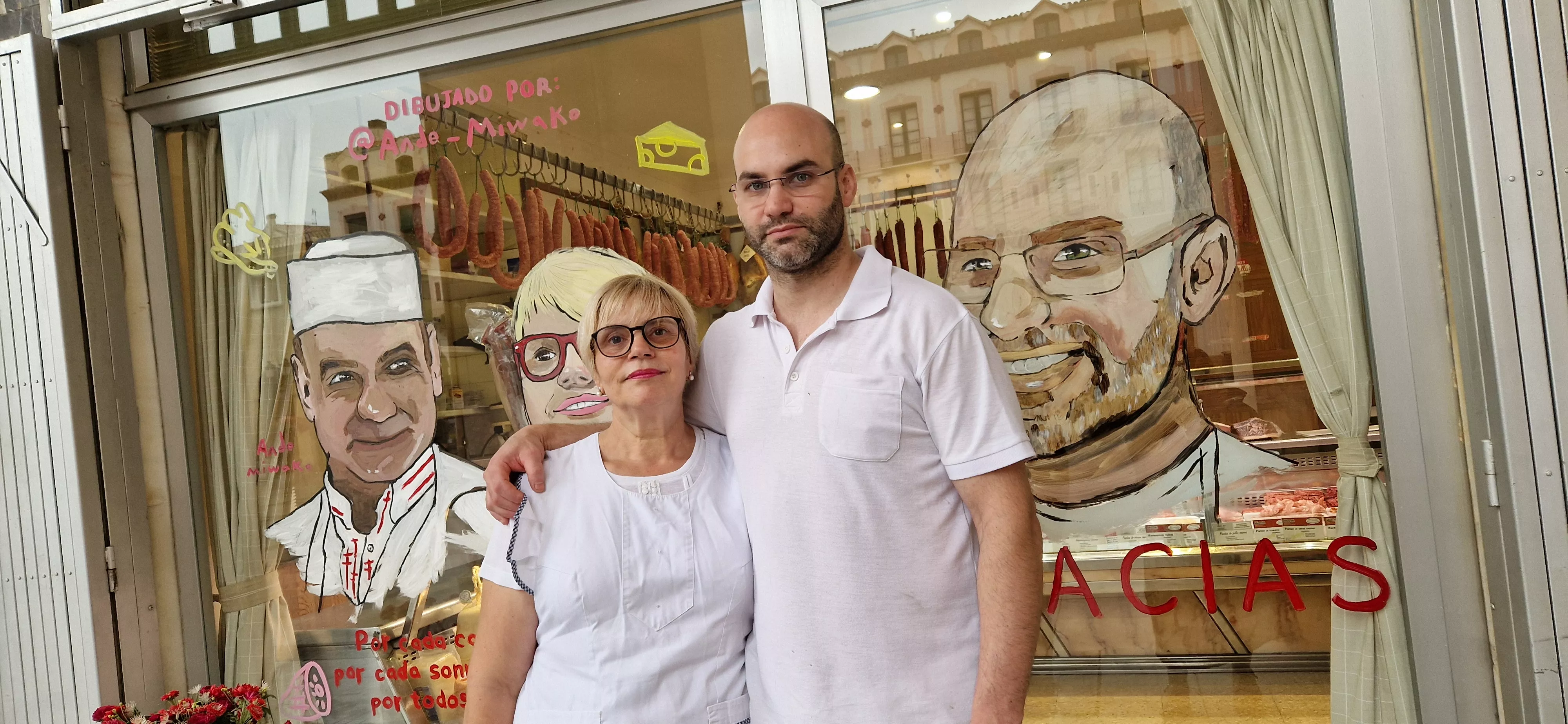 Carlos Javier Ara Loriente y Chonín Loriente. Foto Myriam Martínez