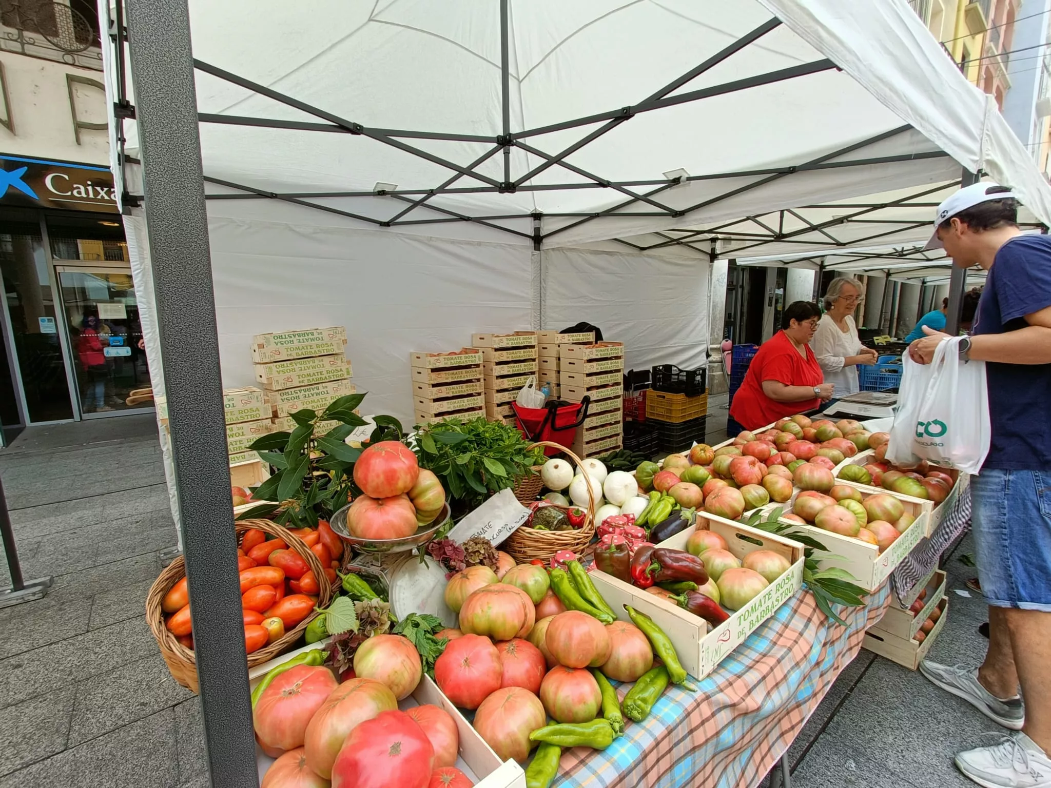 Muestra de Frutas y Hortalizas y los Sábados con Sabor a Barbastro y Somontano