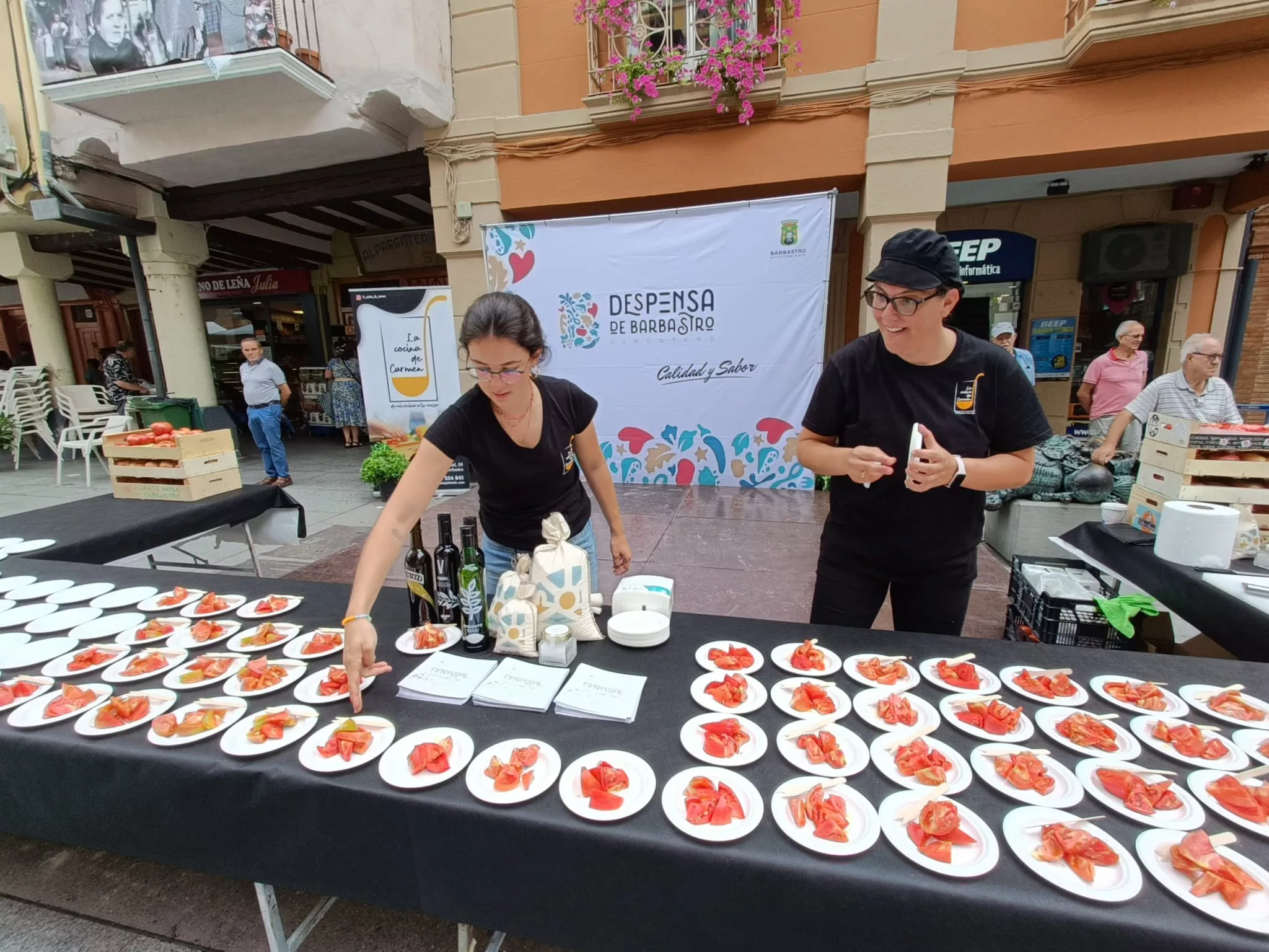 Muestra de Frutas y Hortalizas y los Sábados con Sabor a Barbastro y Somontano