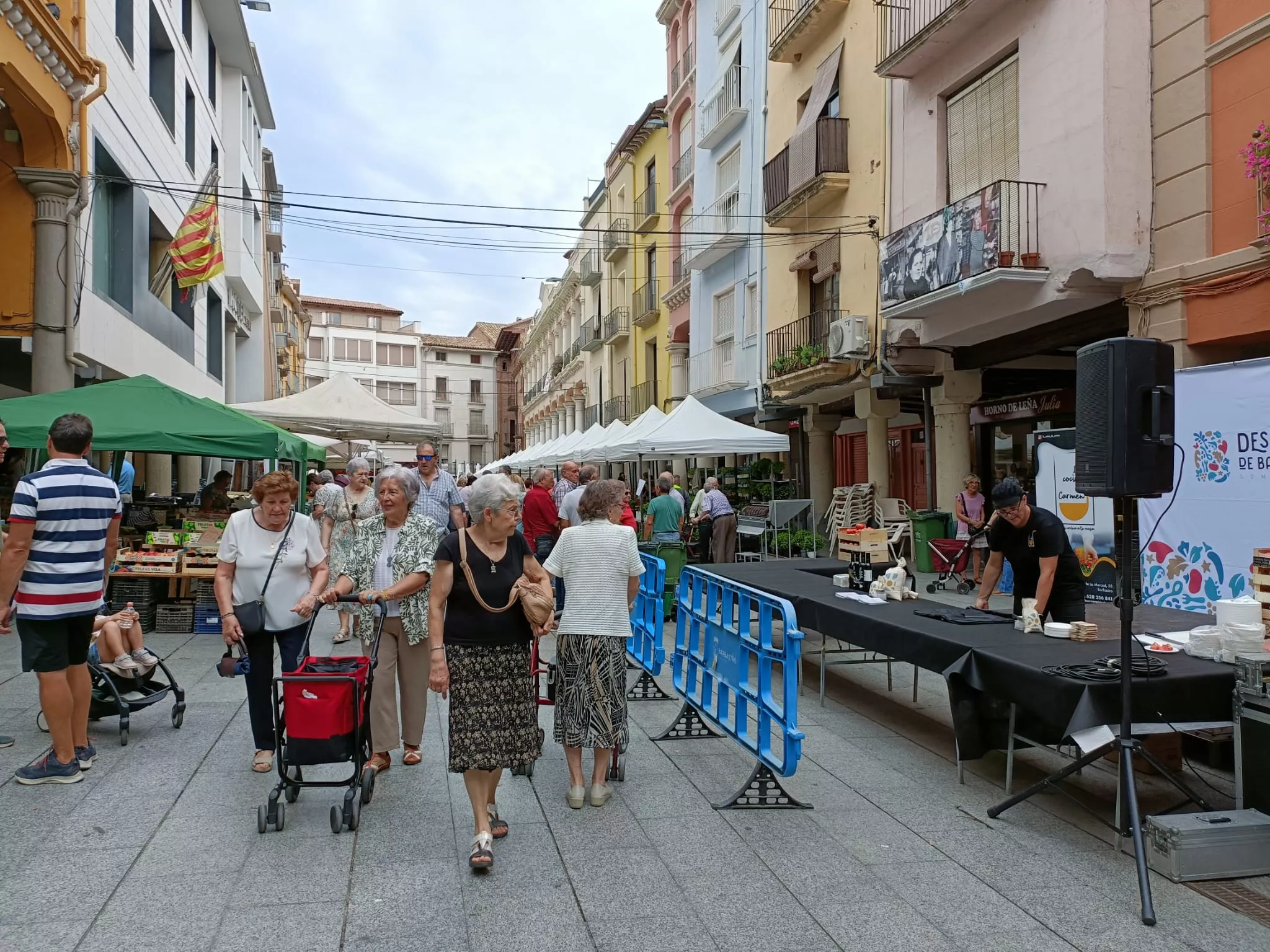 Muestra de Frutas y Hortalizas y los Sábados con Sabor a Barbastro y Somontano