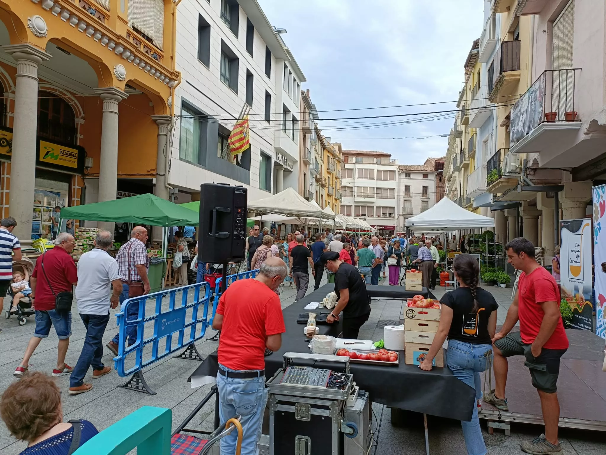 Muestra de Frutas y Hortalizas y los Sábados con Sabor a Barbastro y Somontano