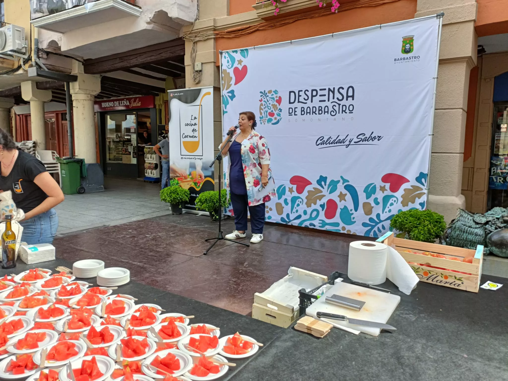 Muestra de Frutas y Hortalizas y los Sábados con Sabor a Barbastro y Somontano