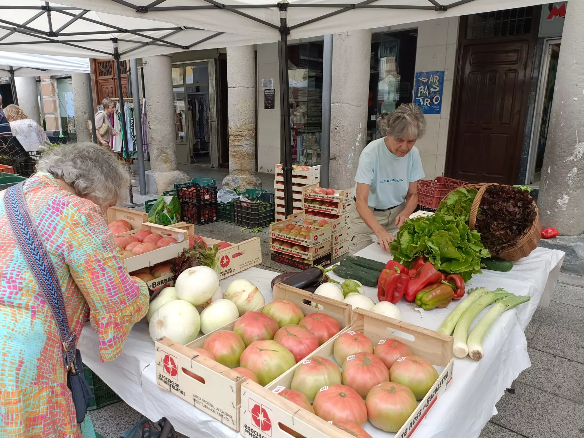 Muestra de Frutas y Hortalizas y los Sábados con Sabor a Barbastro y Somontano